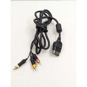 Original Microsoft Xbox AV Cable‎ Composite RCA Standard Definition Cord